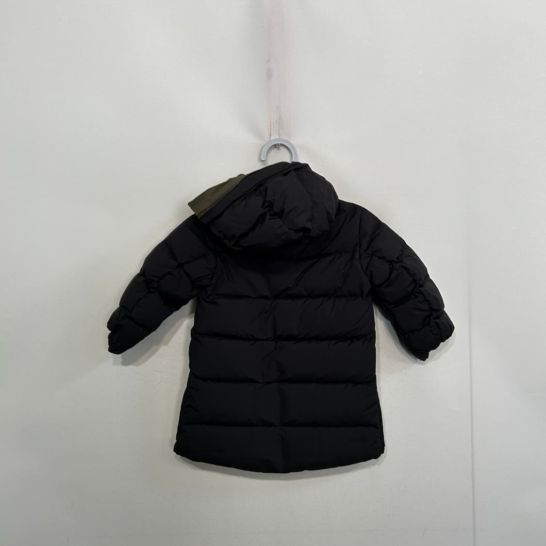 뉴발란스 키즈 구스다운 롱패딩 100 블랙 상태최상 상품이미지2