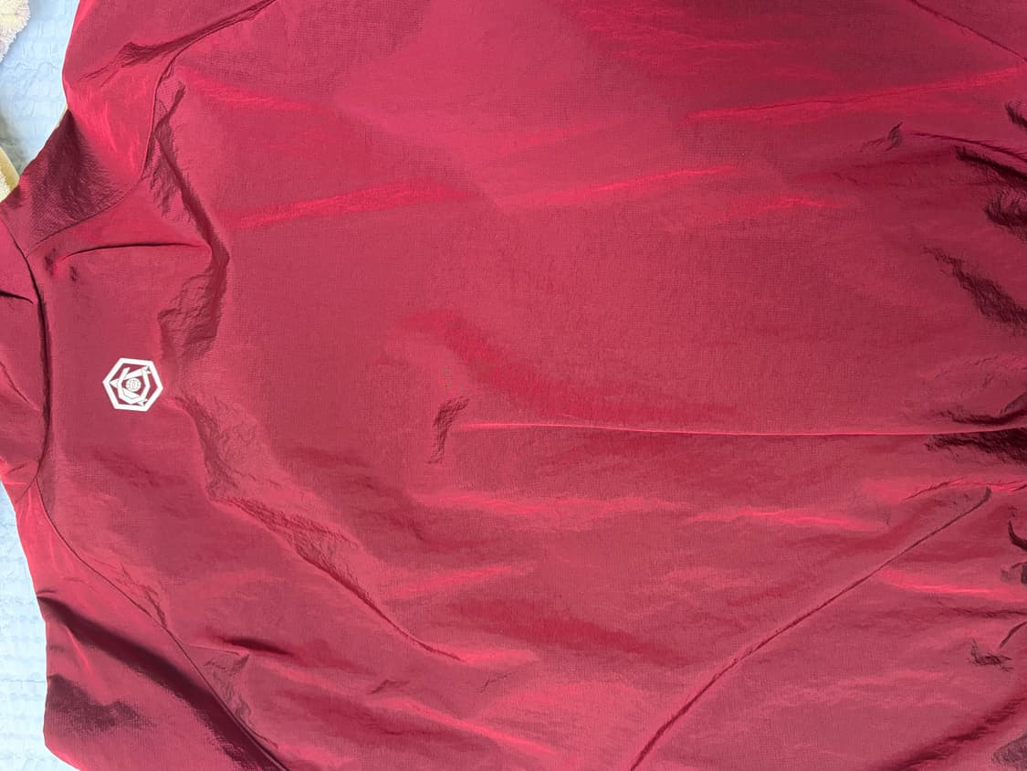 아디다스 아스널 테라스 아이콘 하프집 자켓 버건디 2xl 상품이미지3