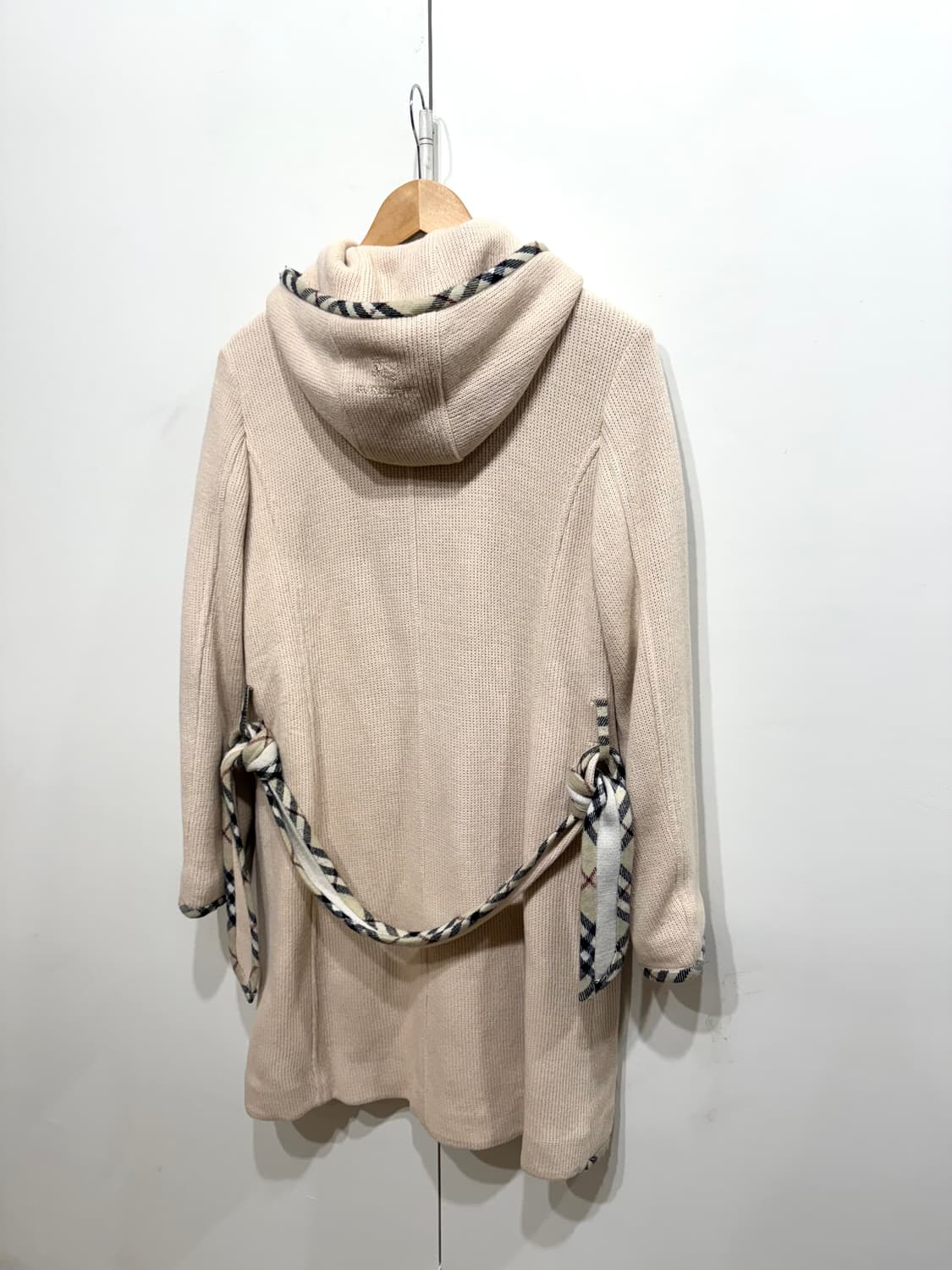 BURBERRY 버버리 니트 후드 코트 상품이미지4