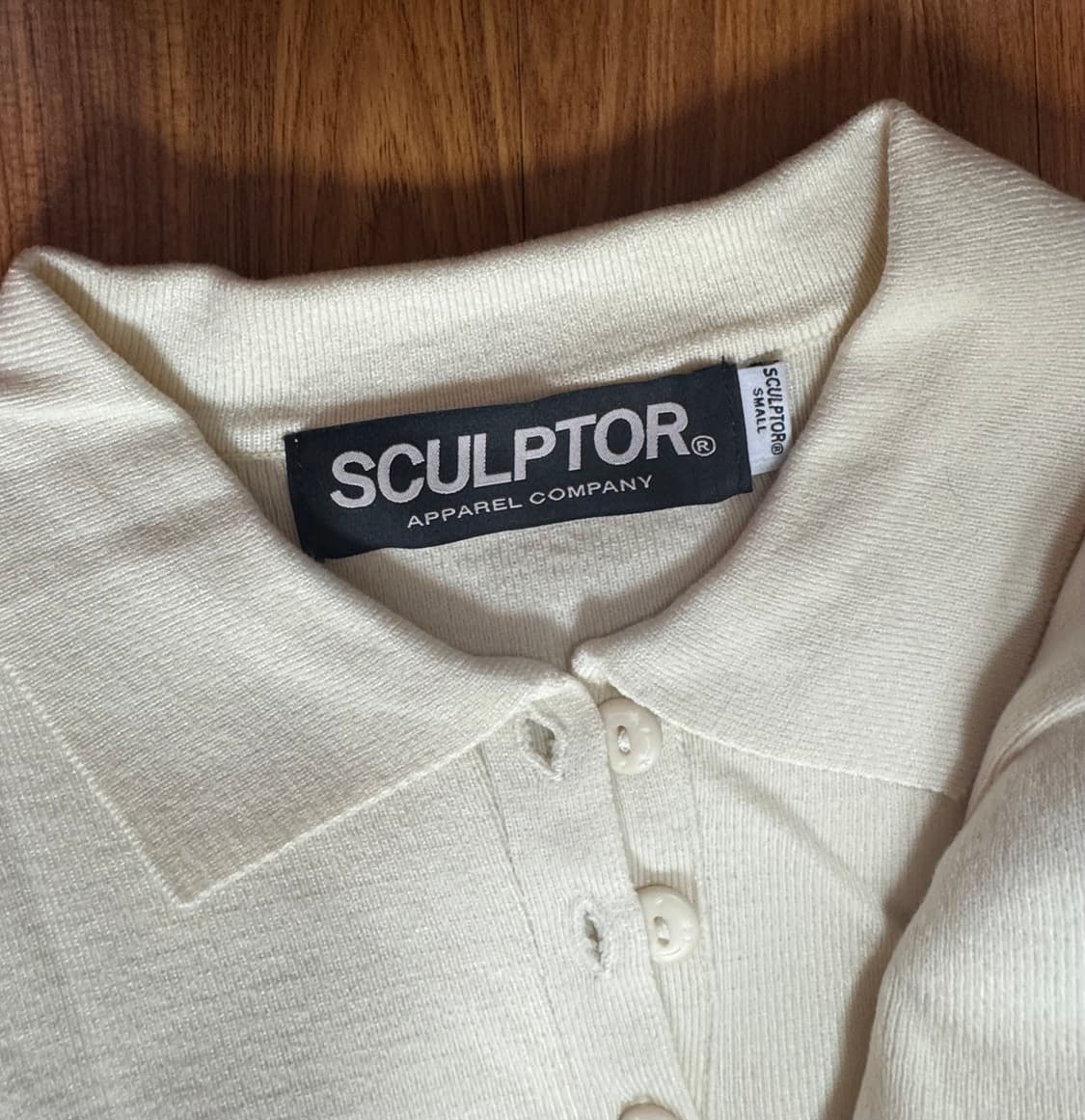 스컬프터 카라 니트 상품이미지3