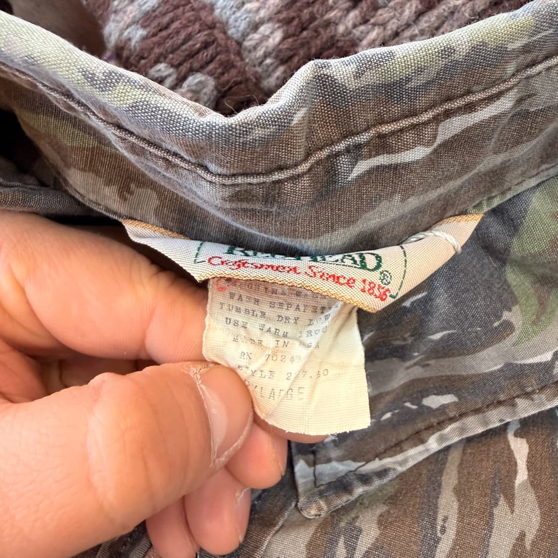 RED HEAD 리얼트리 MADE IN USA 셔츠 상품이미지8