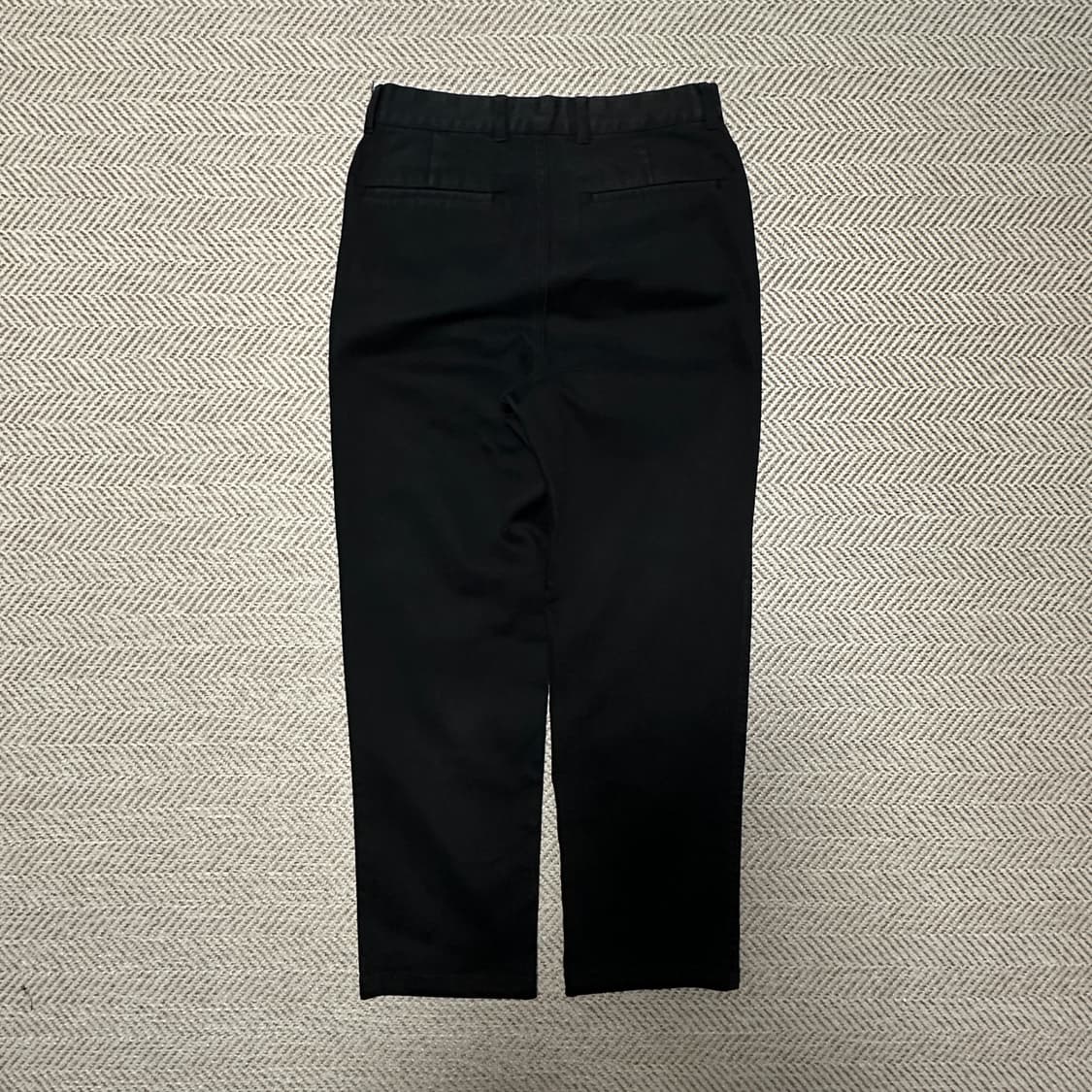 UNITED ARROWS cotton pants black 상품이미지2