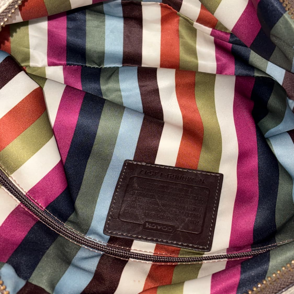 (희귀)20s y2k 코치 레거시 리미티드 실버백/코치 보스턴 샴페인실버 상품이미지10