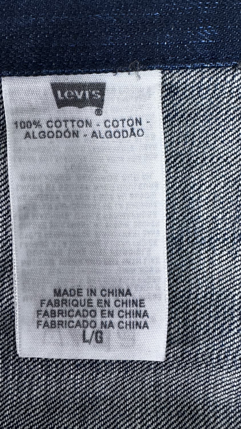 리바이스 타입3 트러커 자켓 L 희귀템 상품이미지8