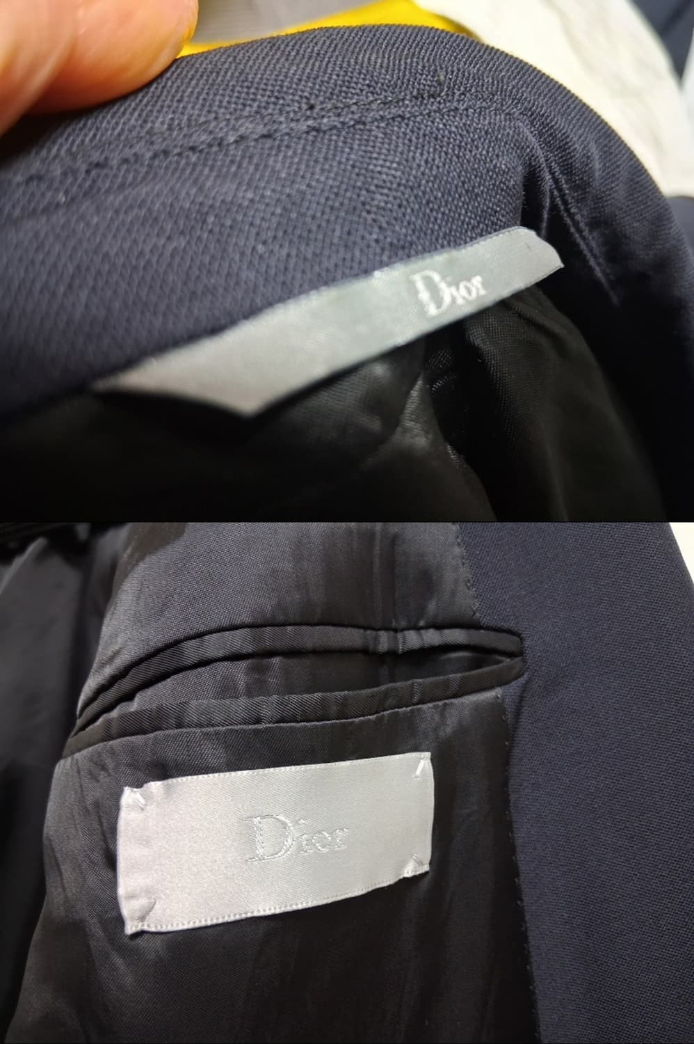 이탈리아 Dior 남성 디올  양모 정장쟈켓 블레이져쟈켓 순모 춘추105 상품이미지9