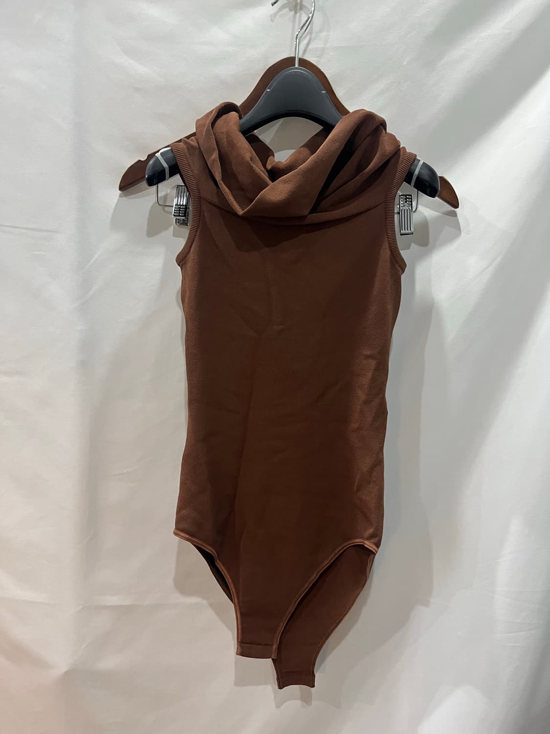 [새상품] 알라이아 브라운 바디수트 38 상품이미지4