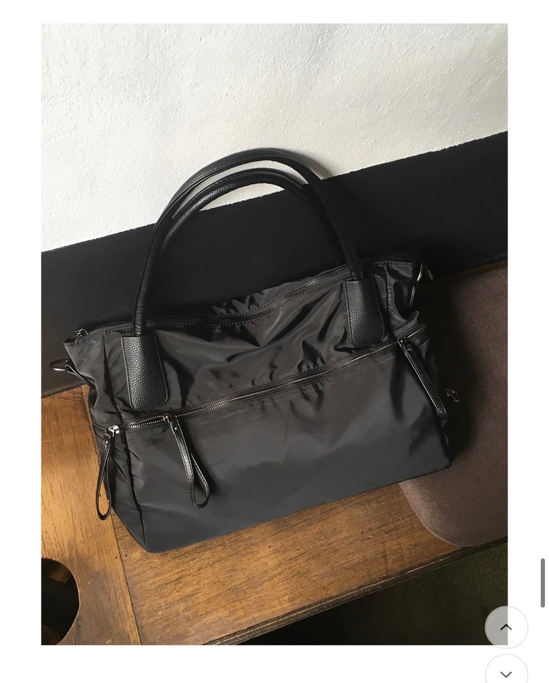 나일론 레더 백 상품이미지1