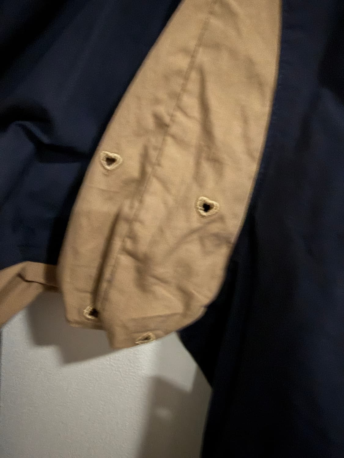 휴먼 메이드 나일론 아노락 네이비 상품이미지5