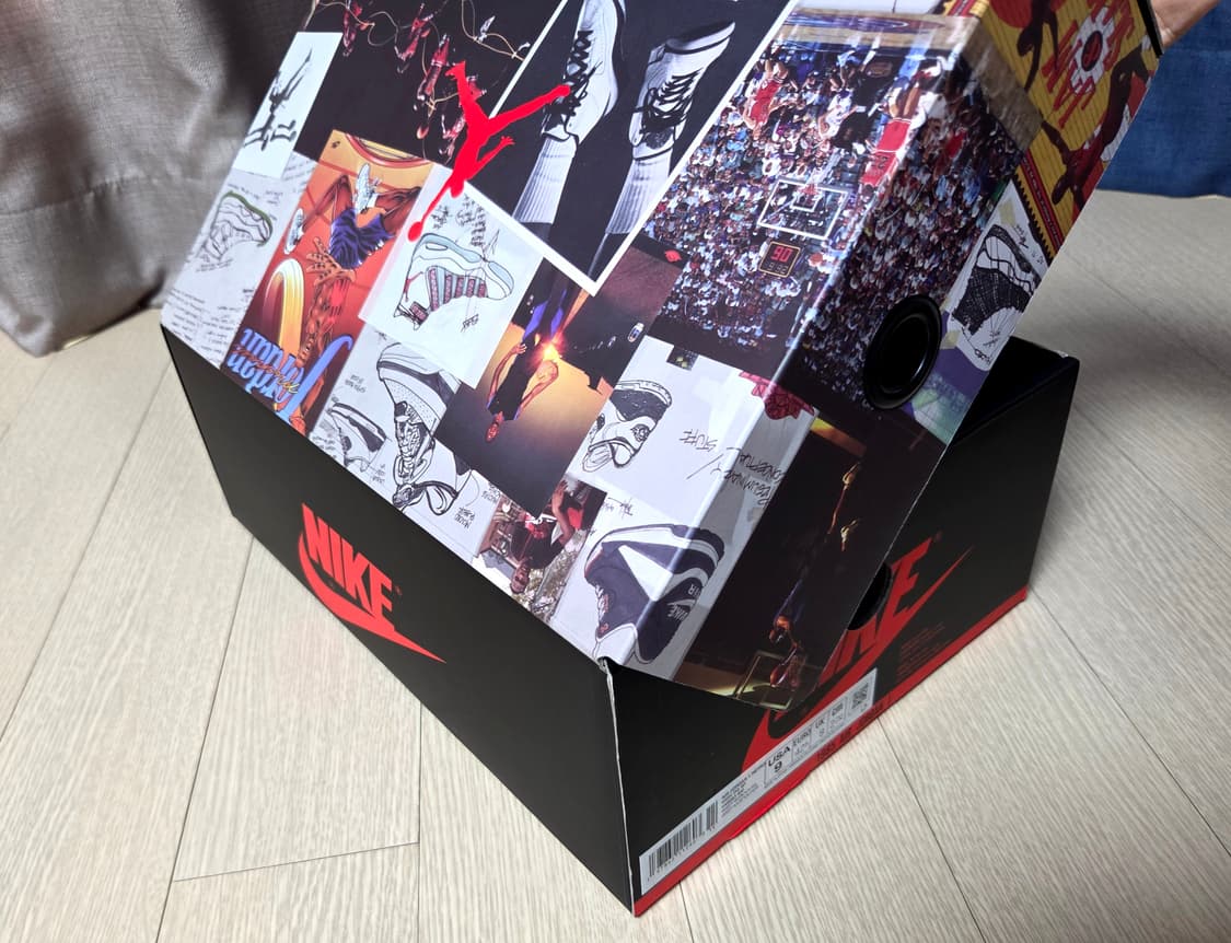 [나코탭] 조던1 하이 유니온 OG 시카고 쉐도우 270 size 상품이미지9