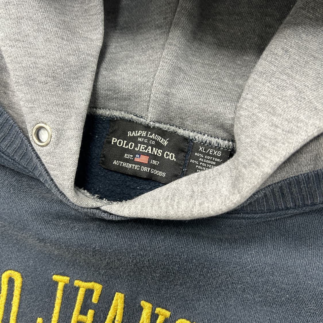 폴로 진스 후드 스웻 상품이미지6