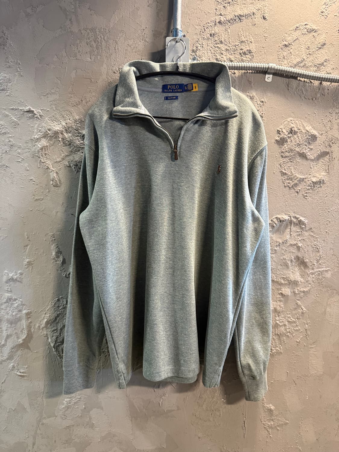 XL 폴로랄프로렌 POLO 코튼 하프집업 반집업 그린 상품이미지1