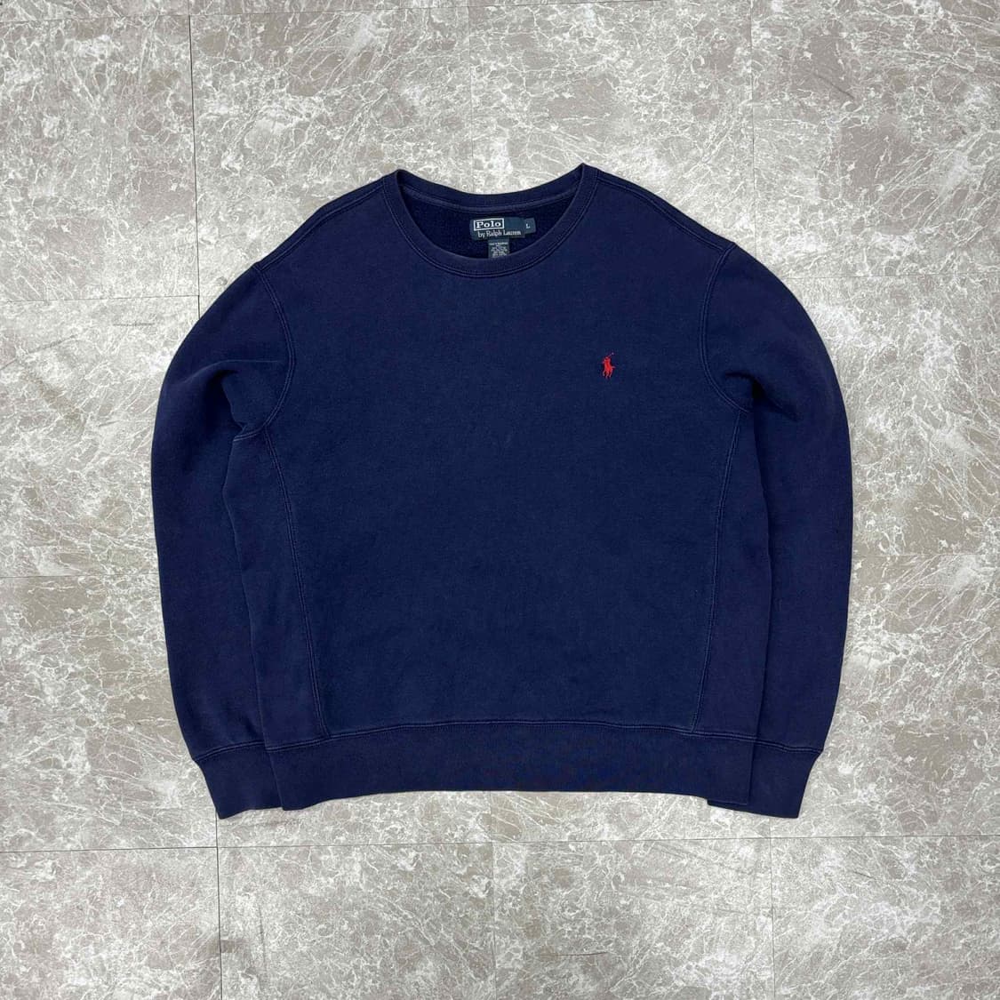 폴로 랄프로렌 준신형 네이비 스웨트셔츠 맨투맨(L) 상품이미지2