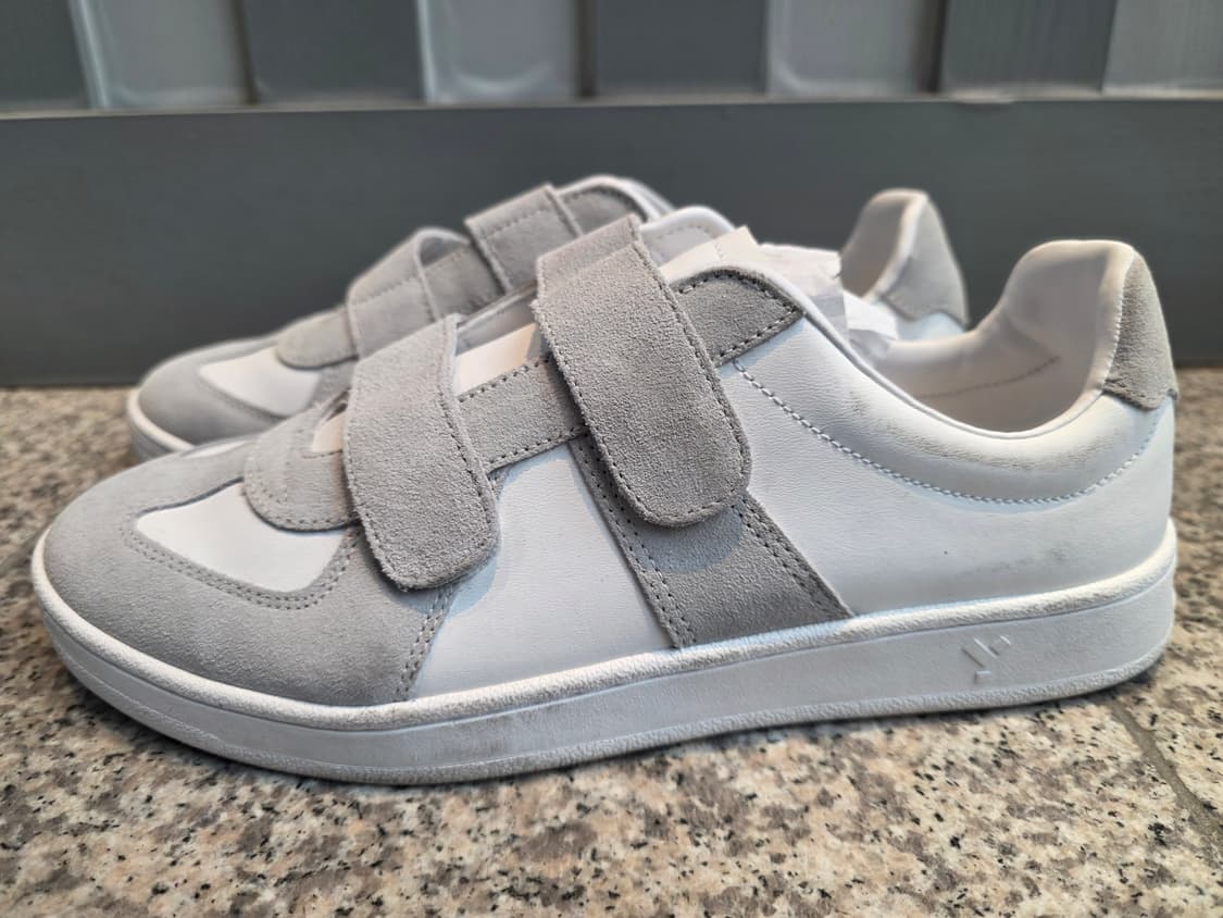 23.65 브랜드의 천연 소가죽 AG 독일군 스트랩 스니커즈 상품이미지4