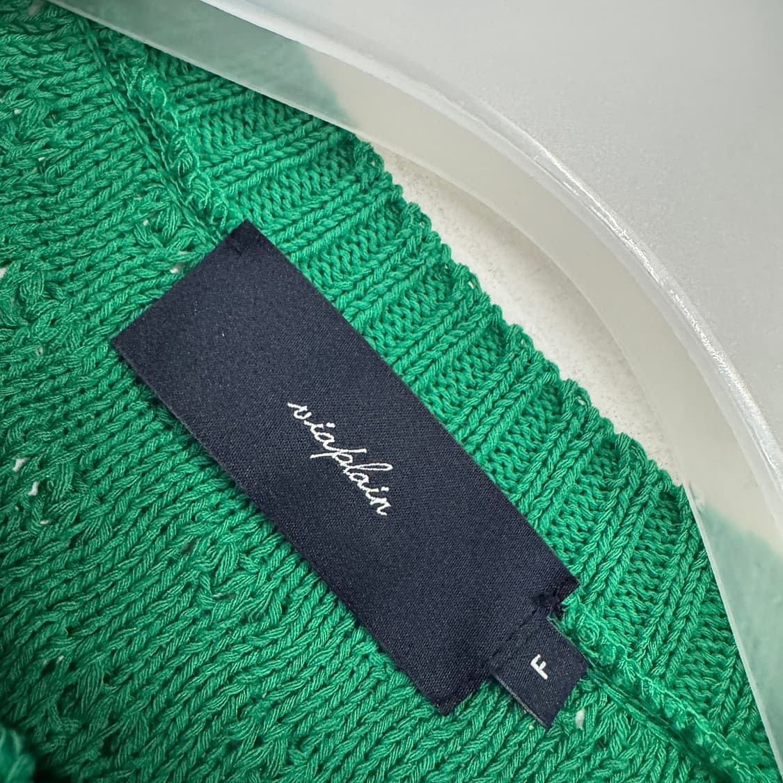 비아플레인 퍼프 반팔 니트 상품이미지4