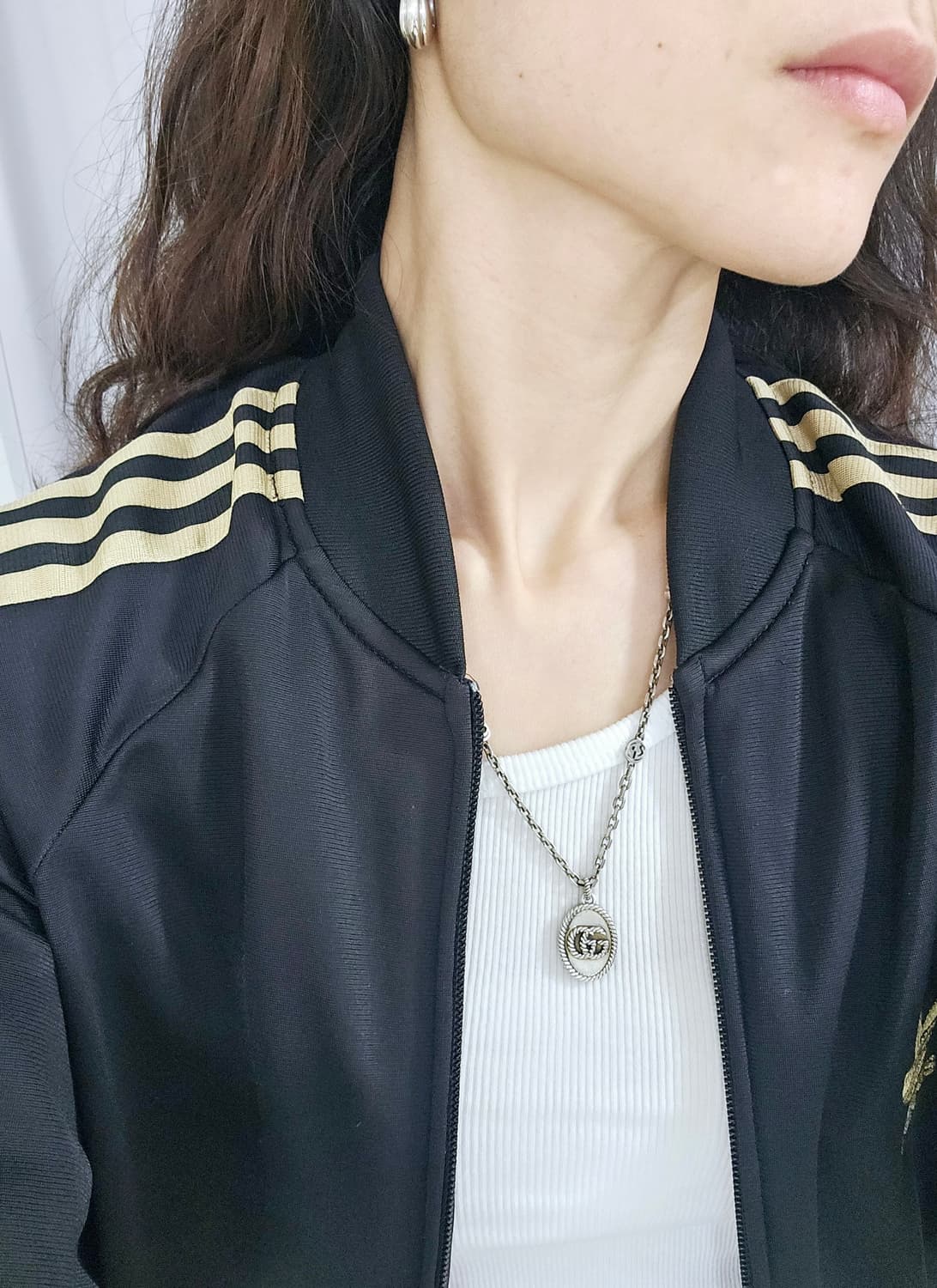 구찌 GG 마몬트 목걸이 실버 [정품/풀구성] 상품이미지6