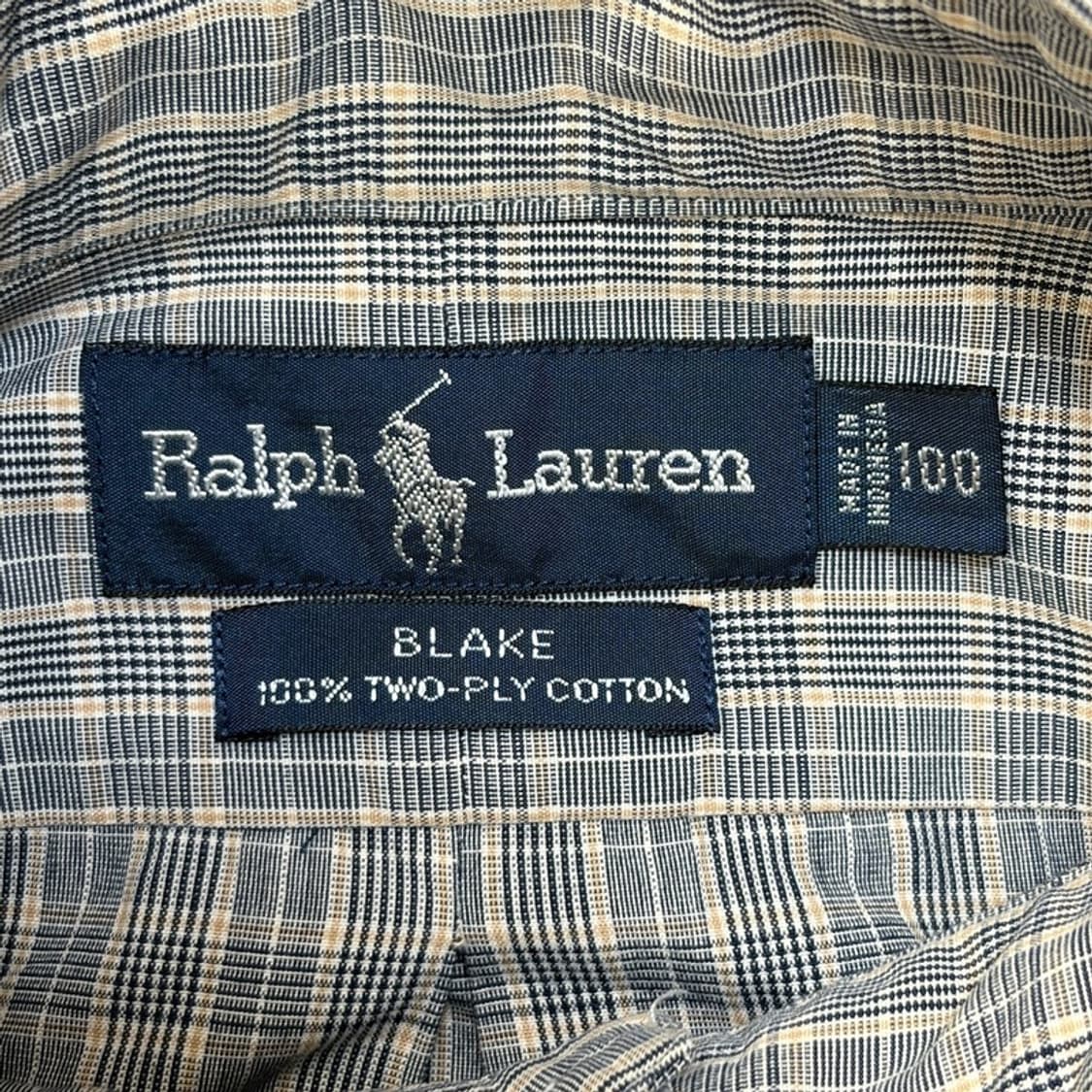 RALPH LAUREN 글렌 체크 셔츠 100 상품이미지5