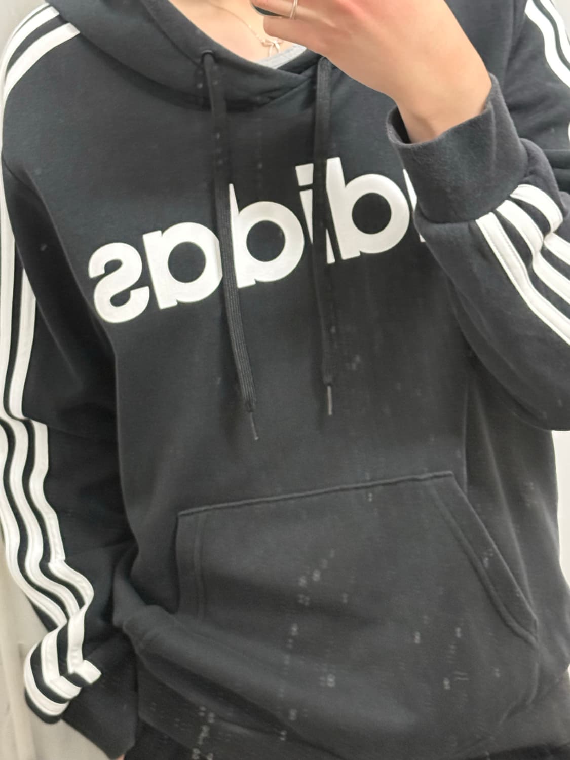 아디다스 기모 후드티 상품이미지2