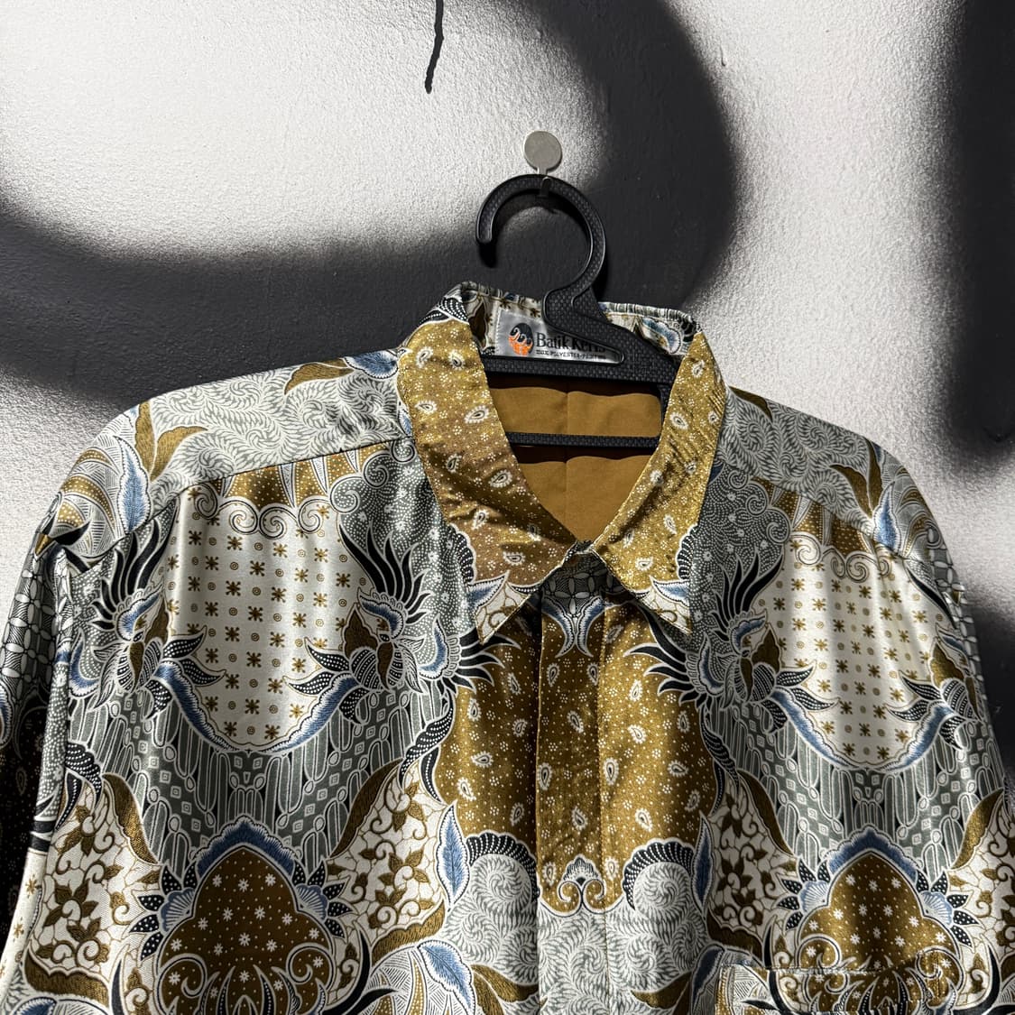 Batik Keris 재패니즈 오리엔탈 글로시 에스닉 풀 프린팅 셔츠 상품이미지3