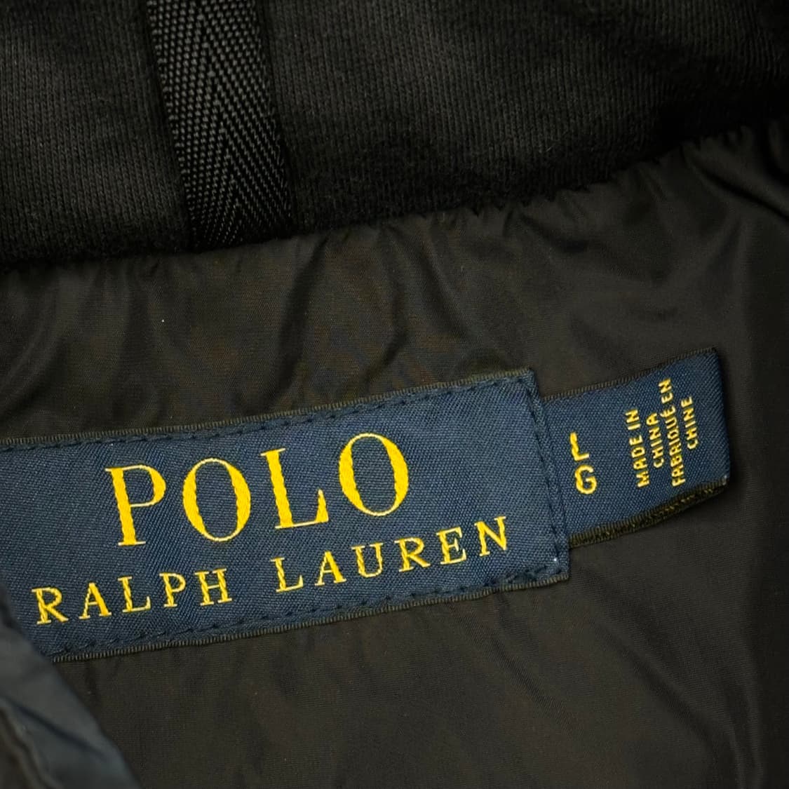 L 폴로랄프로렌 내징후드 네이비 나일론 자켓 상품이미지4