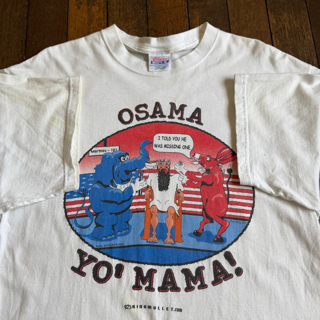 1990 OSAMA  T shirt ( L ) 상품이미지5