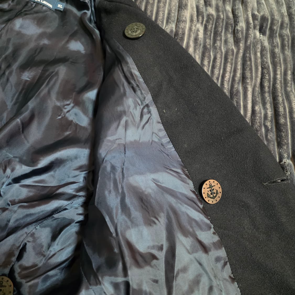 폴로 아카데미 피코트 네이비 XL (실측105) 상품이미지6