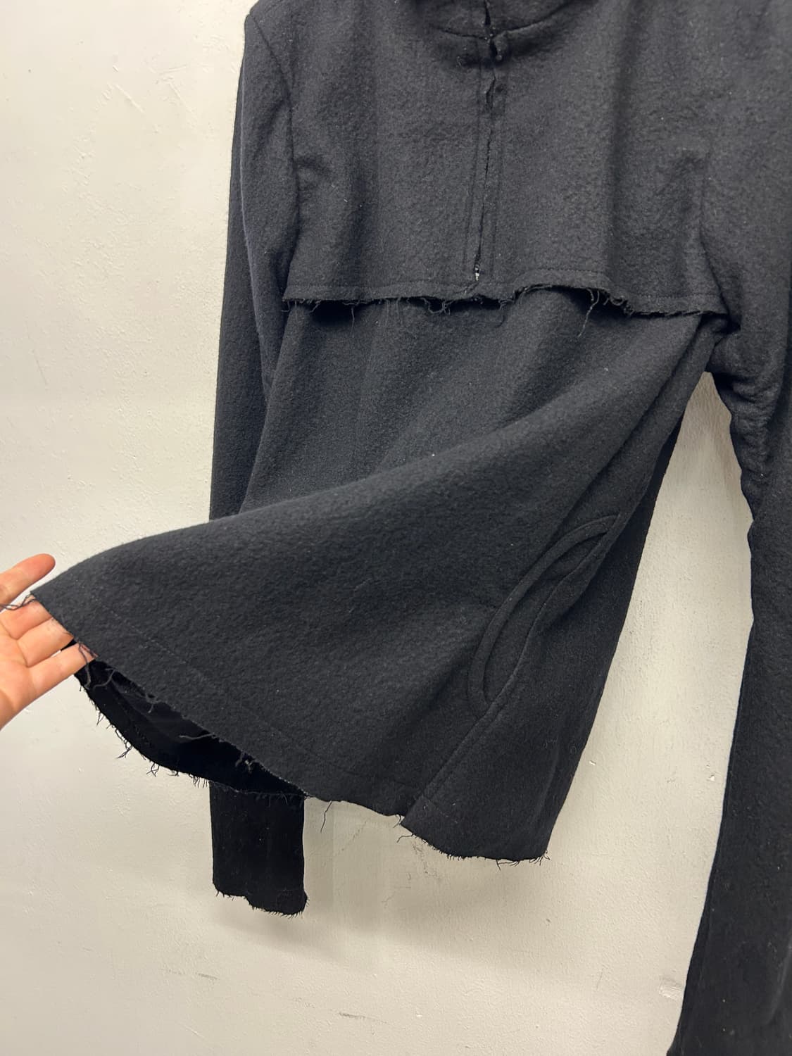 7.MAY SHELTER LEEWORKS 울 후드 풀오버자켓 상품이미지5