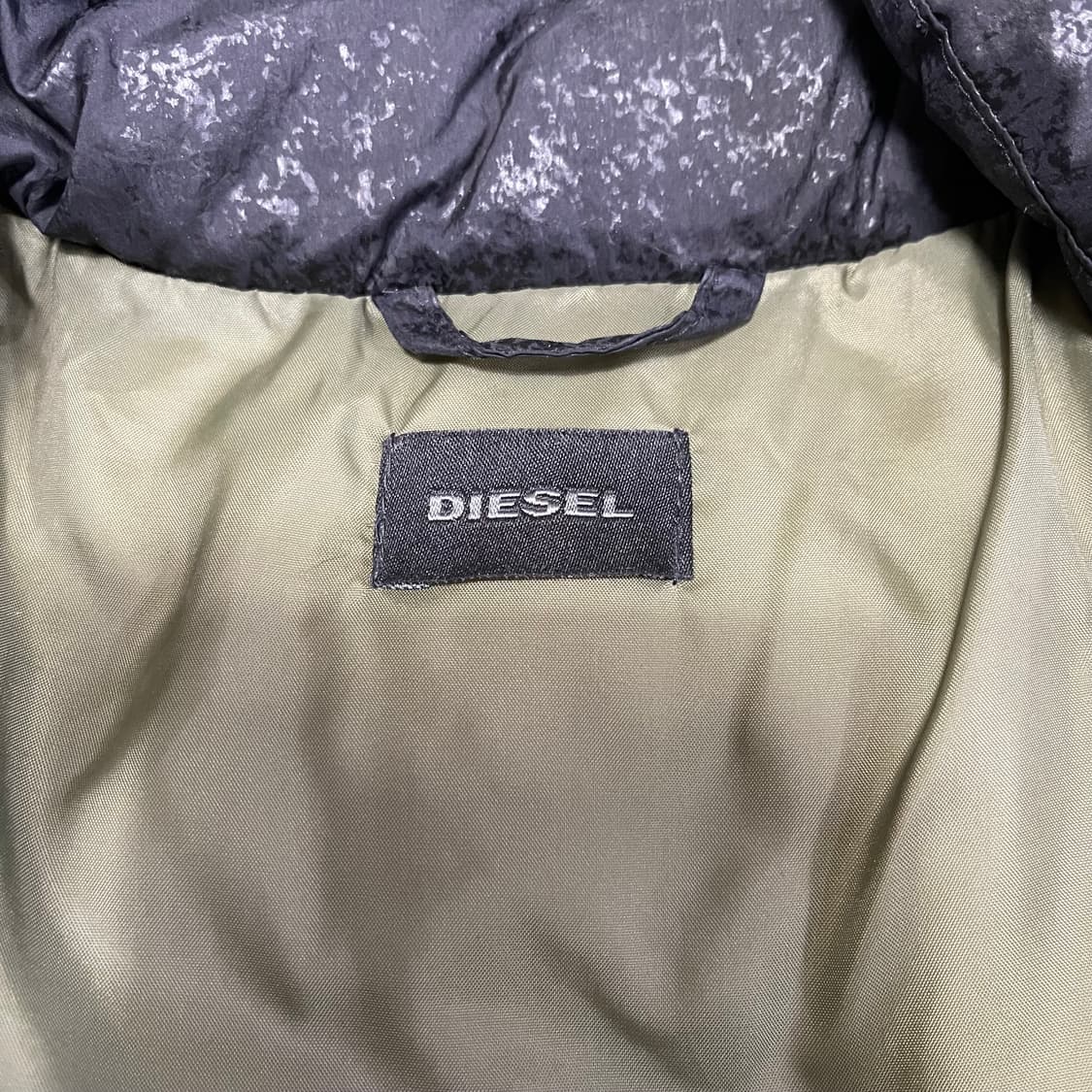 [100] Diesel Izumo 블랙 패딩 지켓 상품이미지7