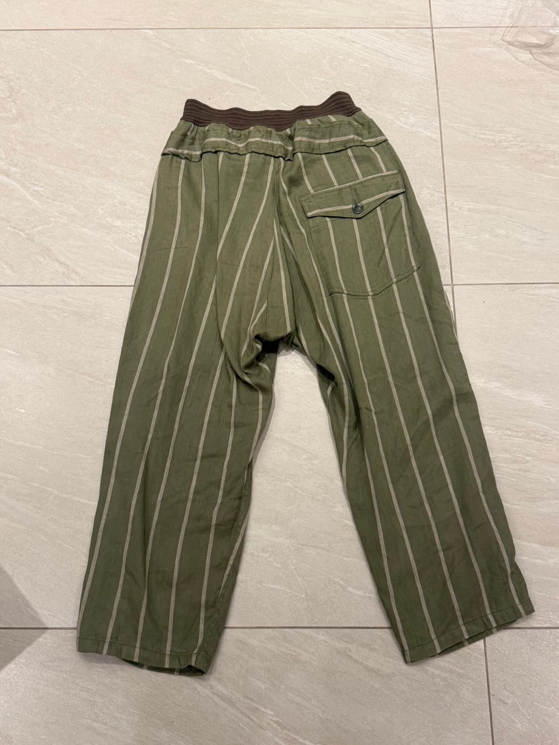 Kapital 카고 와이드 팬츠 올리브 상품이미지2