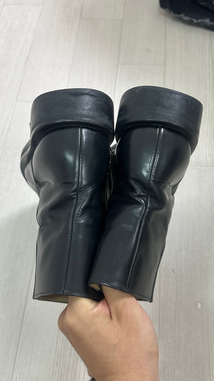 로스트가든 사이드 지퍼 앵클부츠 265 상품이미지4