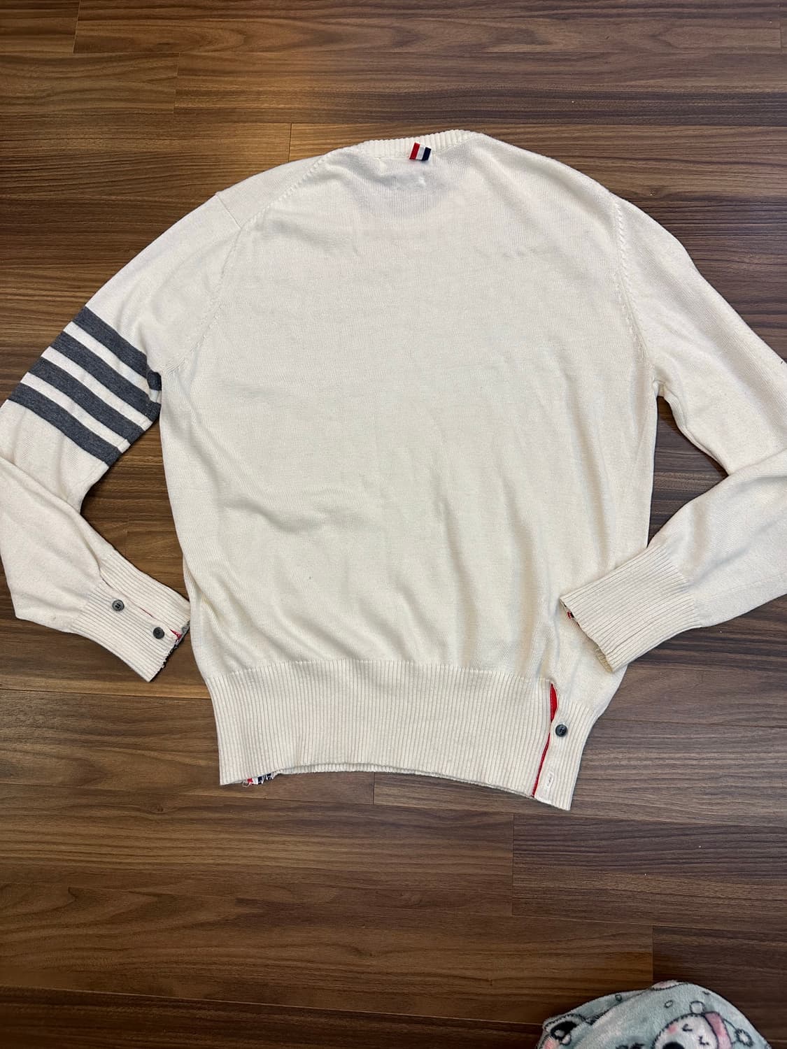 톰브라운 4선 니트 아이보리 3사이즈 상품이미지5