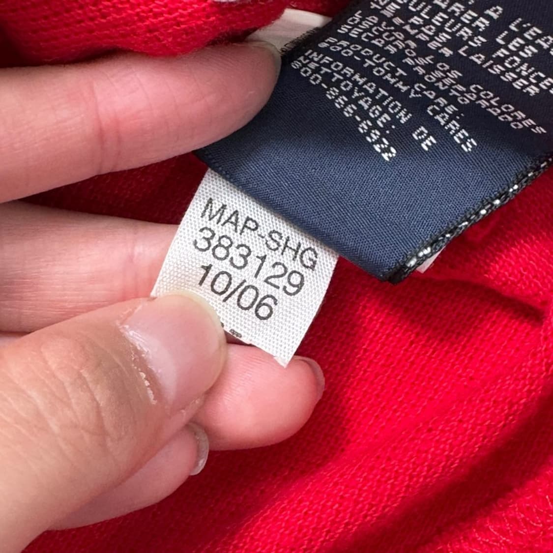 TOMMY HILFIGER 스트라이프 PK 레드 S/P 상품이미지9