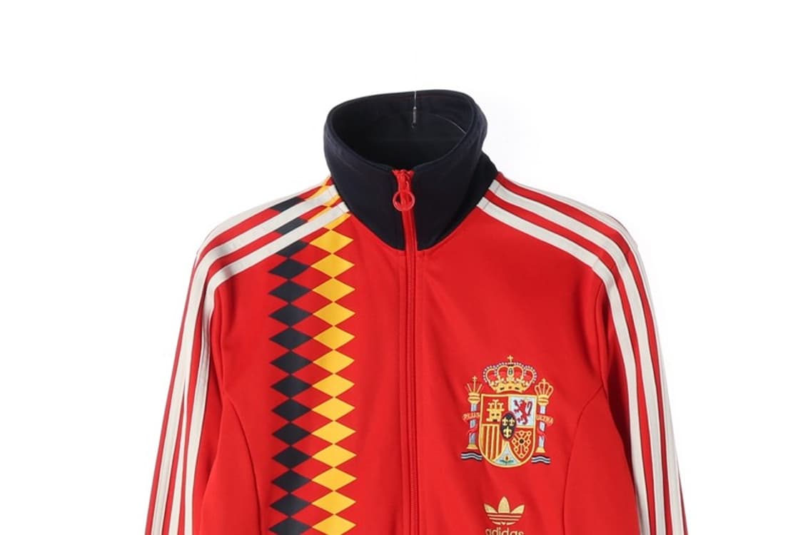 아디다스 스페인 국대 아가일 트랙탑 L 상품이미지3