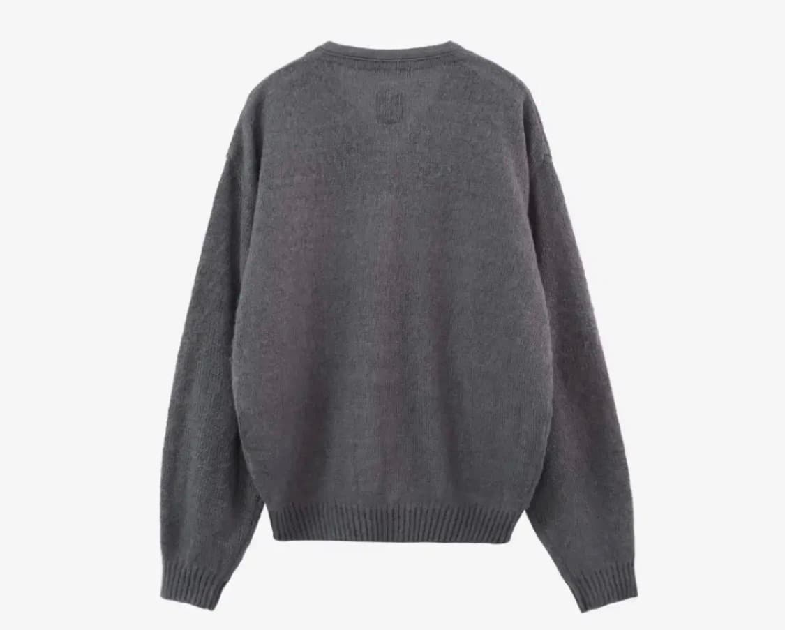 폴리테루 라이트 모헤어 가디건 퍼플 그레이 새상품 팝니다. 상품이미지2