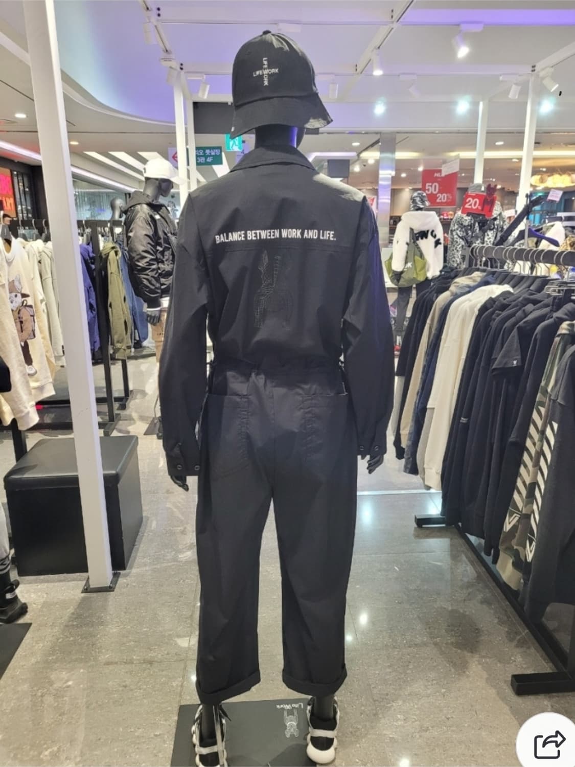 라이프워크 여성 점프수트 상품이미지4