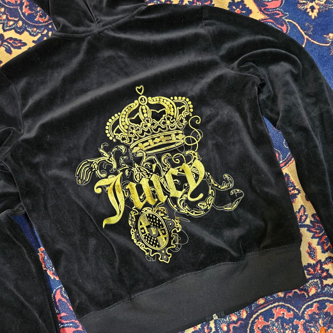 쥬시꾸뛰르 y2k 시그니쳐 후드집업 상품이미지7