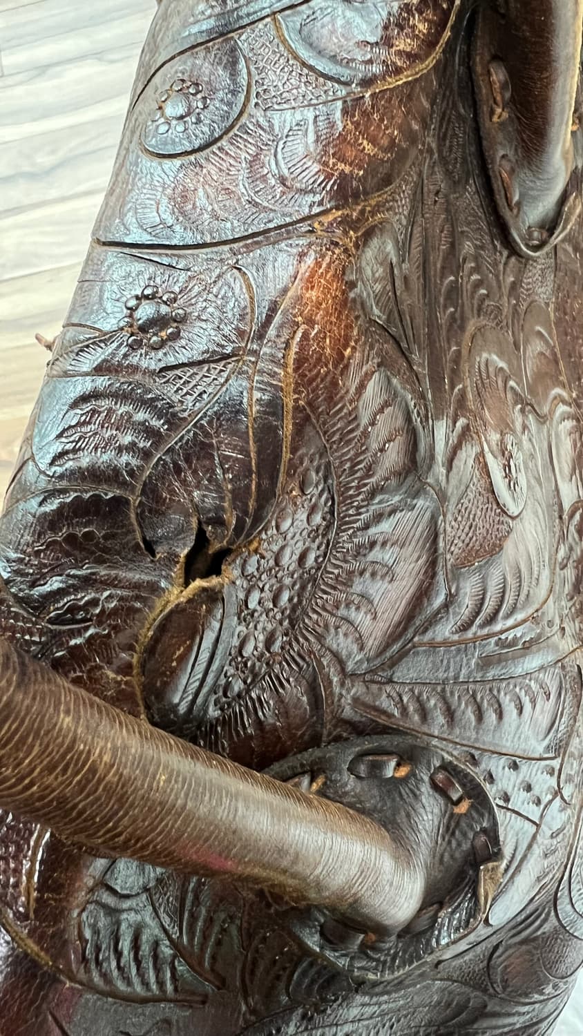 빈티지 가죽 토트백 상품이미지7