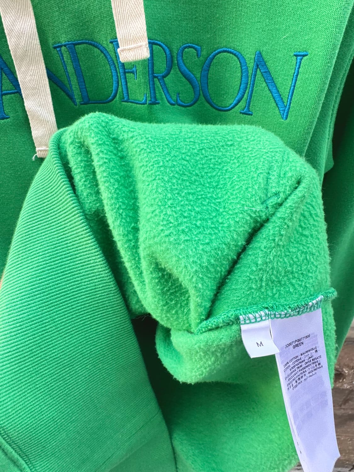 jw앤더슨 후디 (green) 상품이미지6
