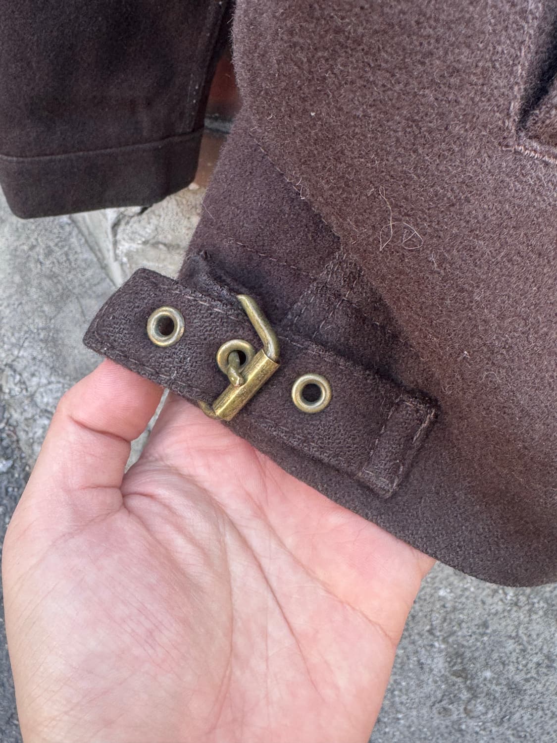 Victim 투웨이 언발란스 울 더블 라이더자켓 상품이미지6