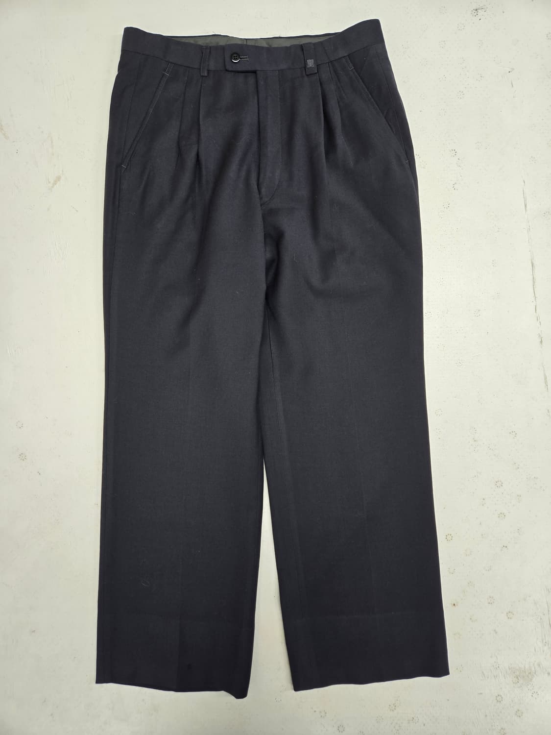 랑방 남성용 검정색 정장 바지 트라우저 슬랙스 상품이미지1