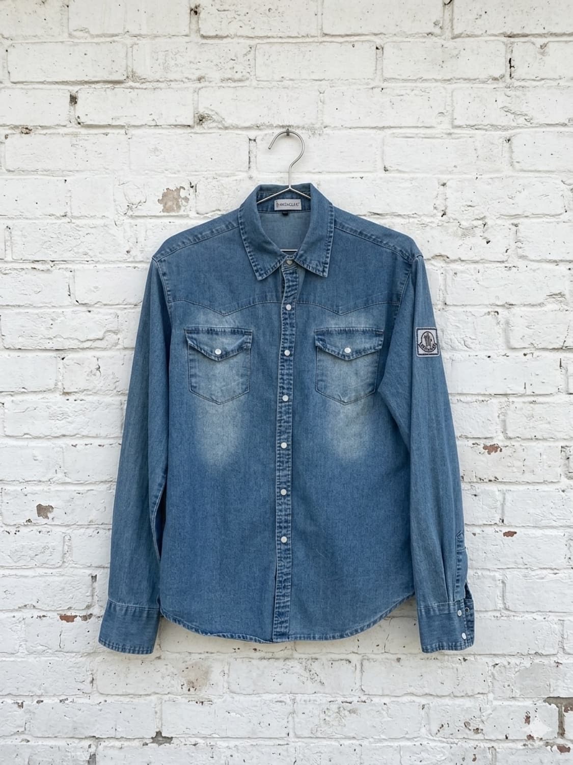 Moncler Gamme Bleu 데님 셔츠  상품이미지1