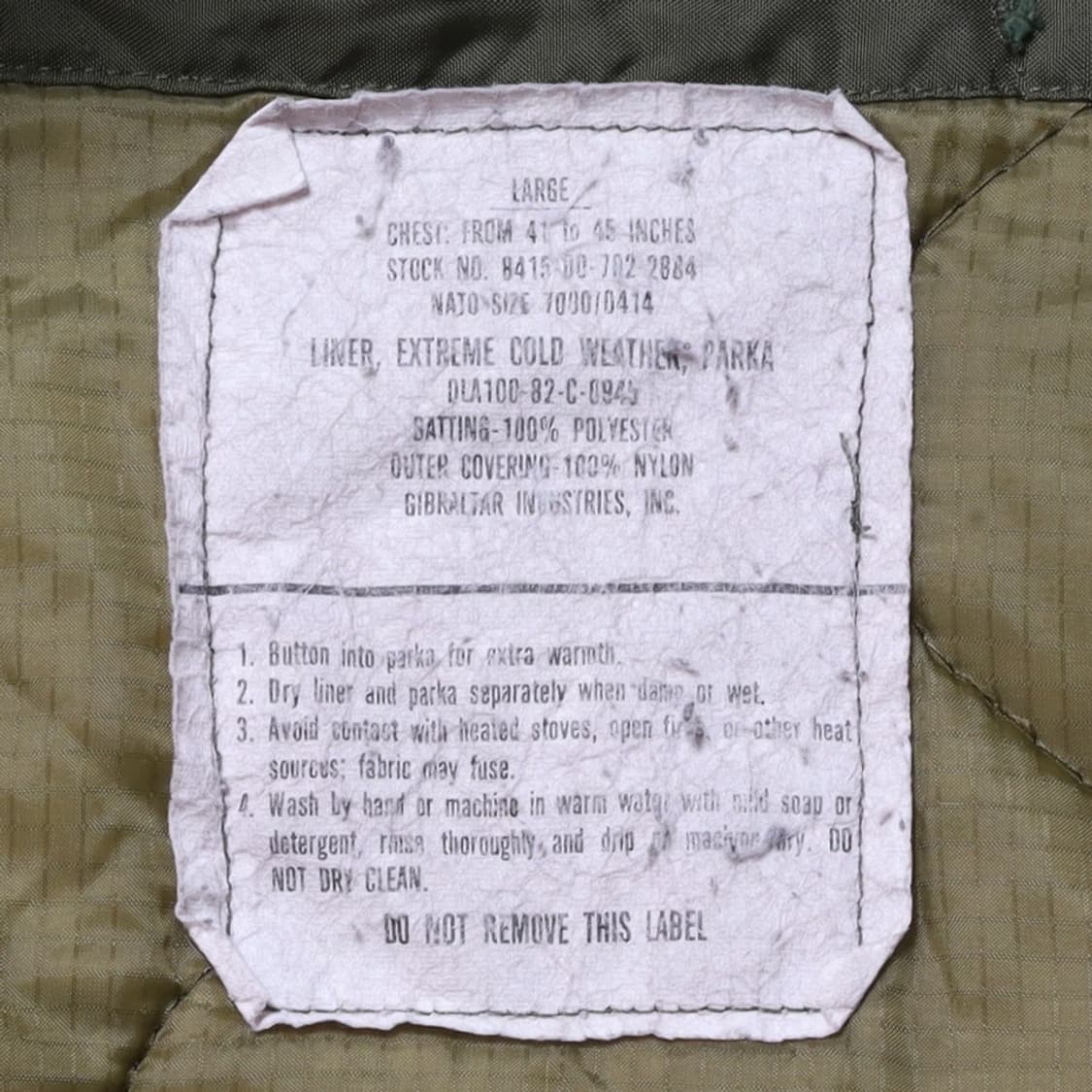 미군 US Military M-65 Fishtail Parka   상품이미지9