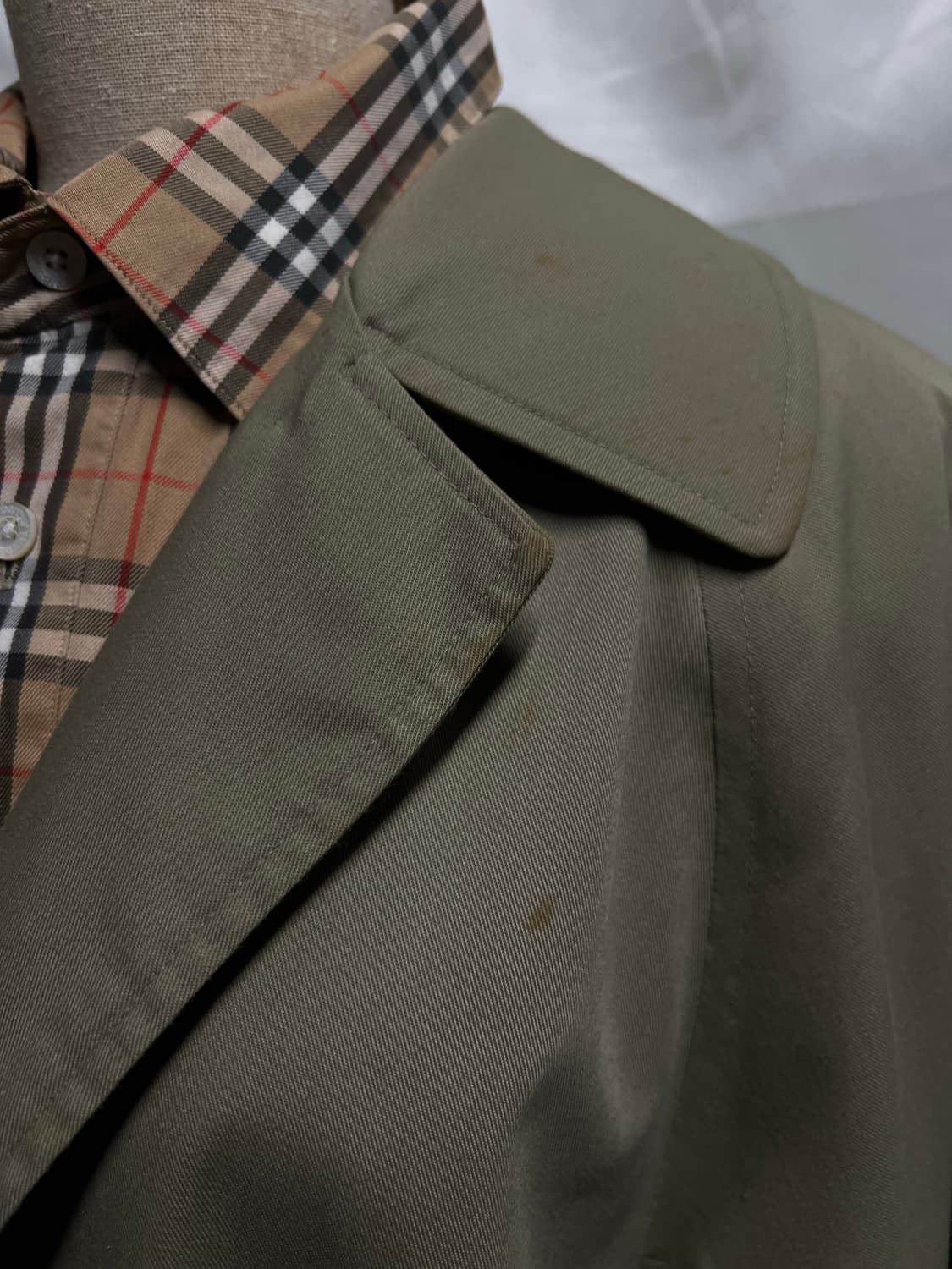 빈티지 버버리 코트 상품이미지8