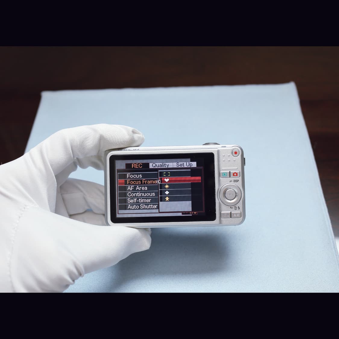 레어<민트급><카리나>카시오 엑슬림 z80 실버 빈티지 디카 상품이미지9