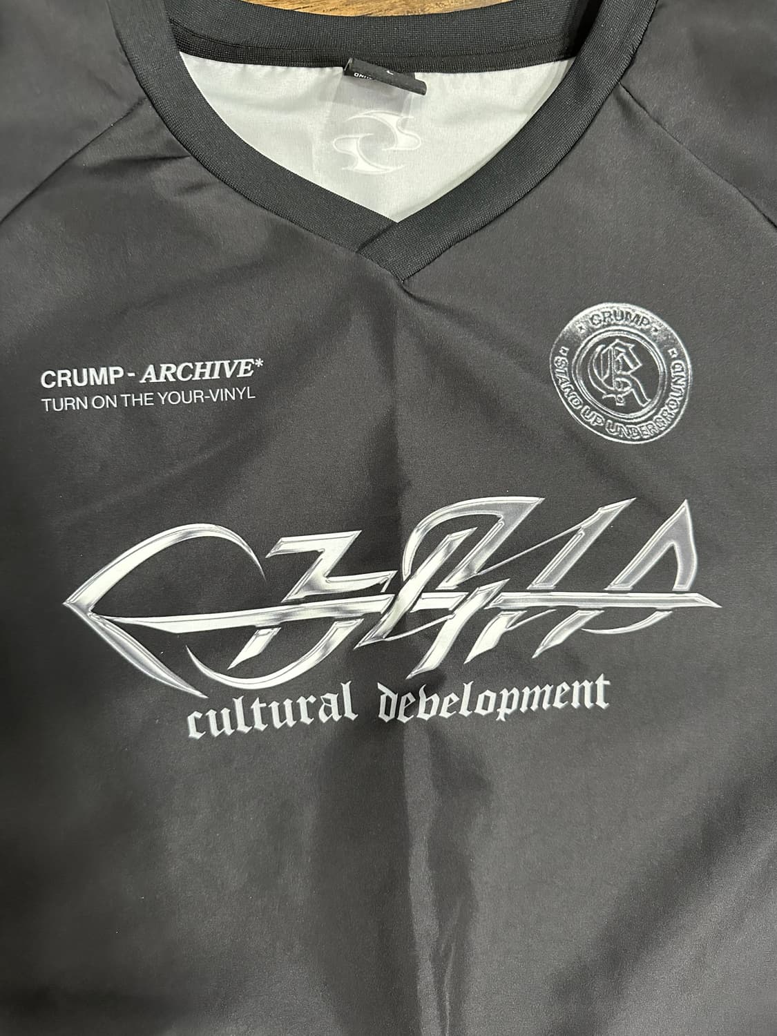 크럼프 블랙 크롬 우븐 피스테 CRUMP L 상품이미지2