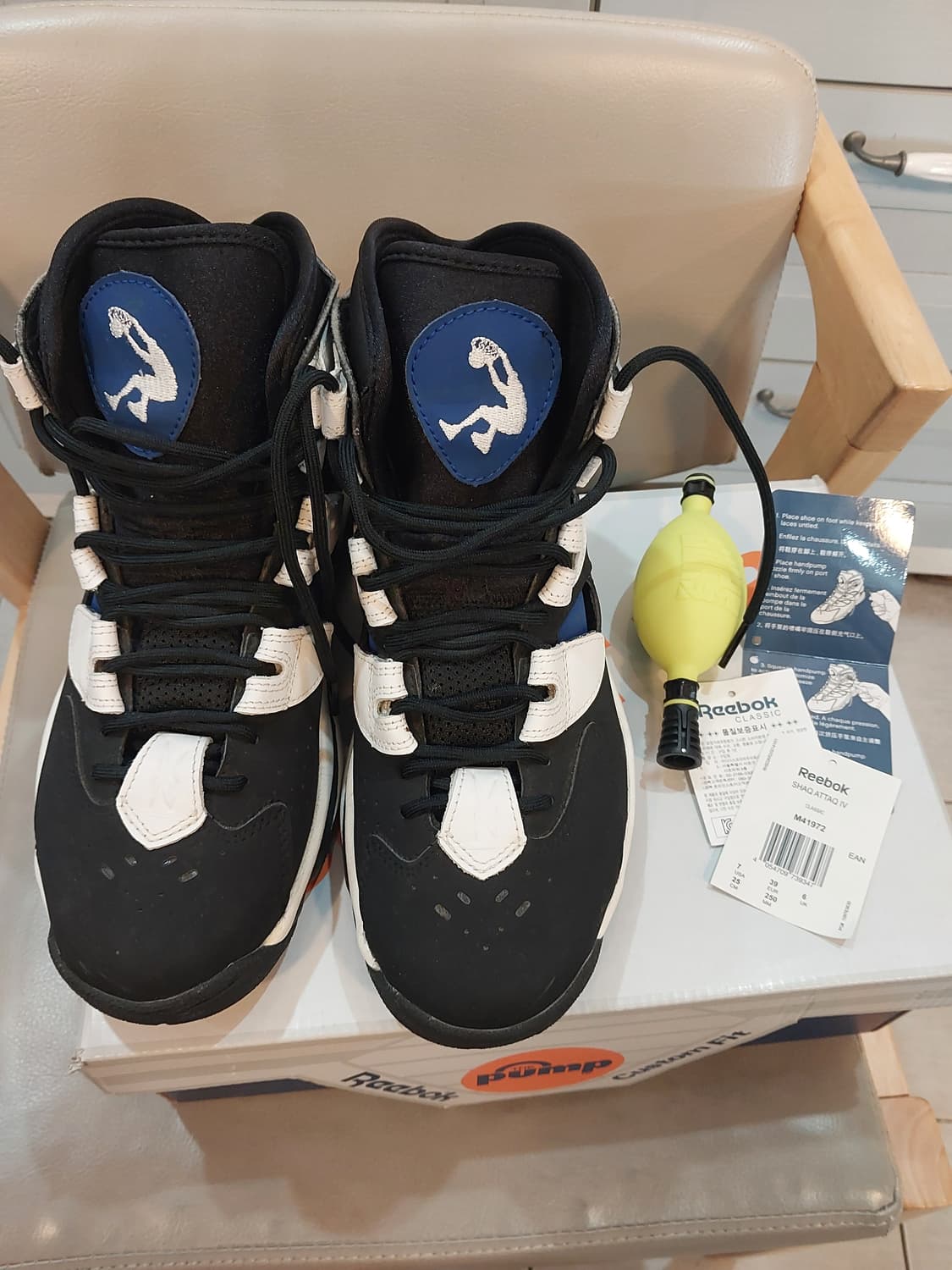 리복 샤크 어택 4 250mm 올랜도 매직 컬러 상품이미지10