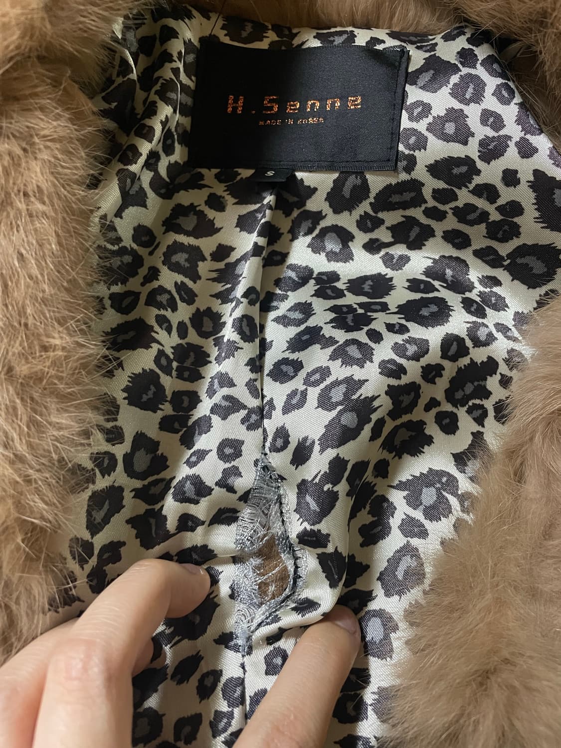 레오파드 자켓 상품이미지2