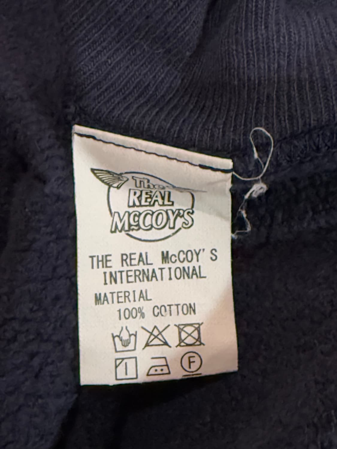 더 리얼 맥코이 페이디드 헤비 후드티 상품이미지2