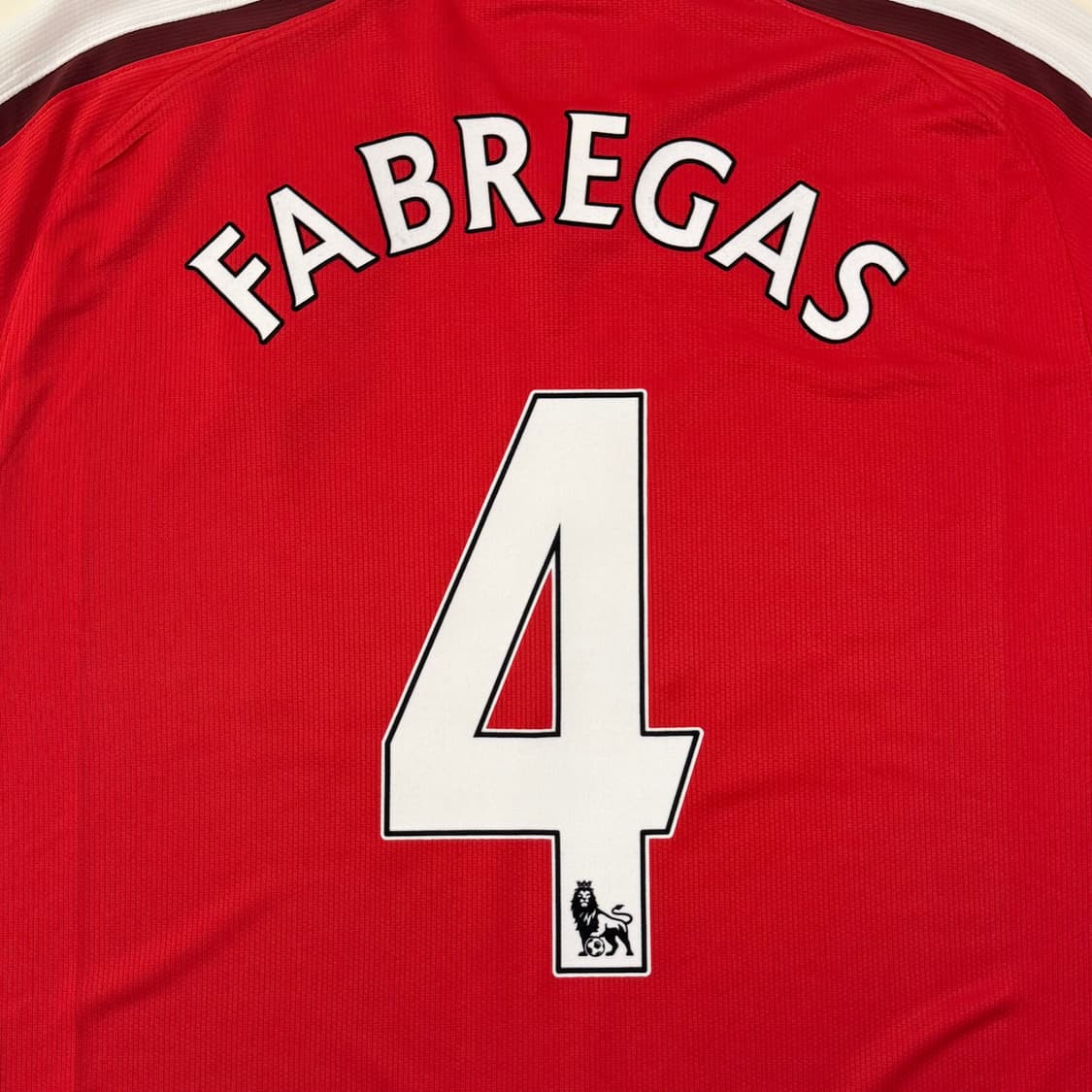 08-10 아스날 홈 파브레가스 유니폼 상품이미지2