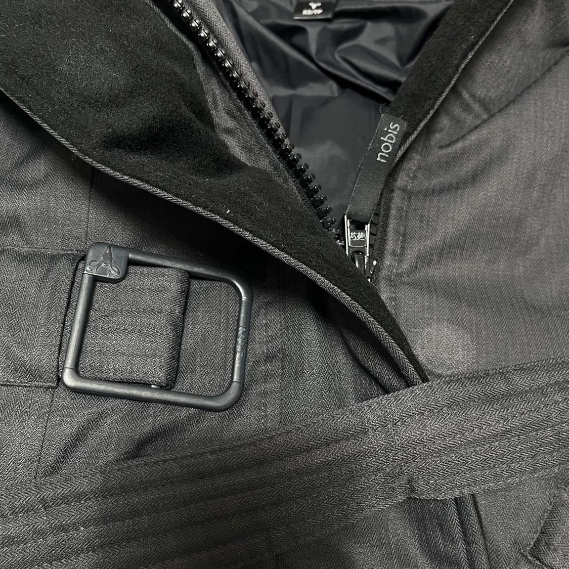 노비스 쉬라 스틸 그레이 롱패딩 상품이미지6