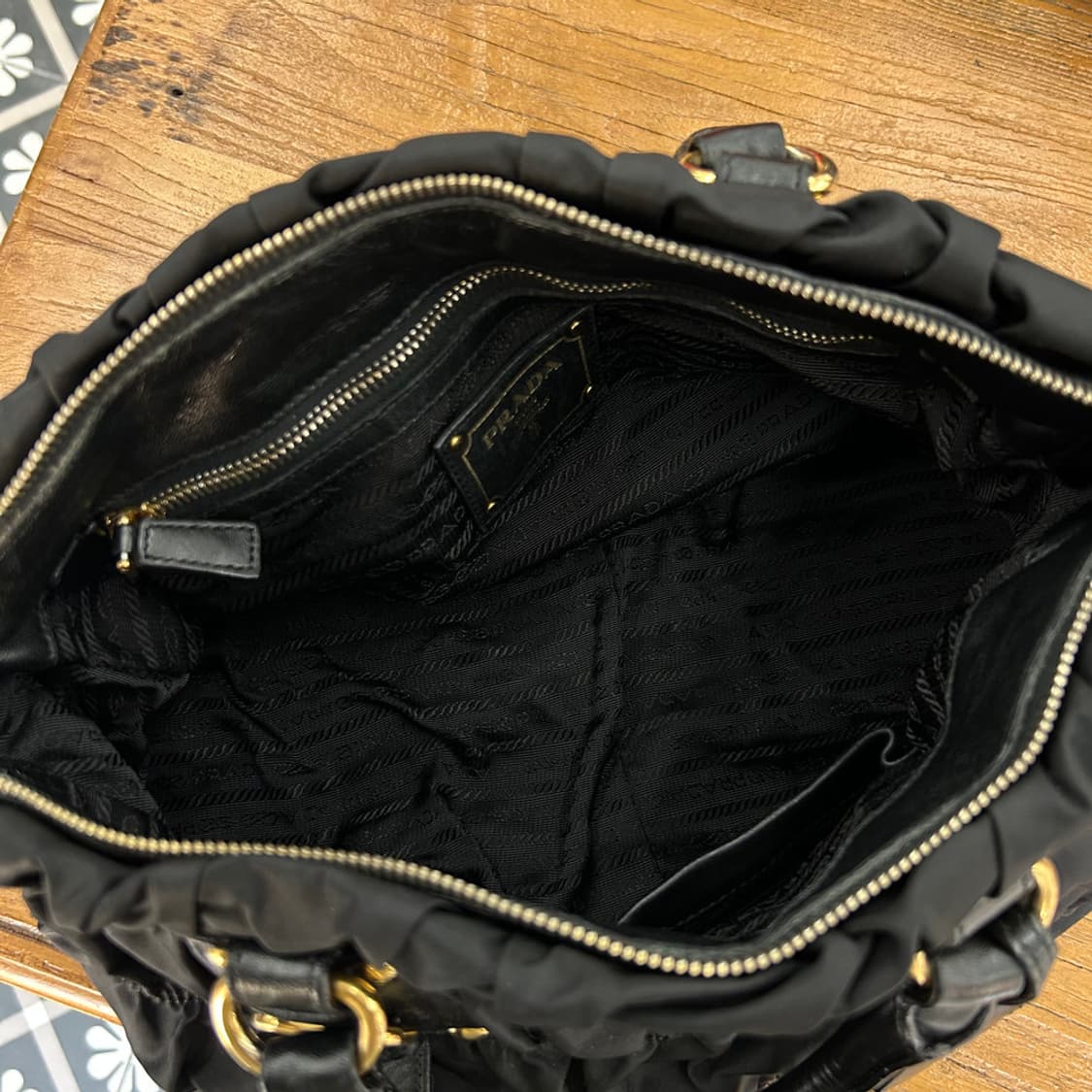 16270 - 프라다 나일론 고프레 숄더백 상품이미지6